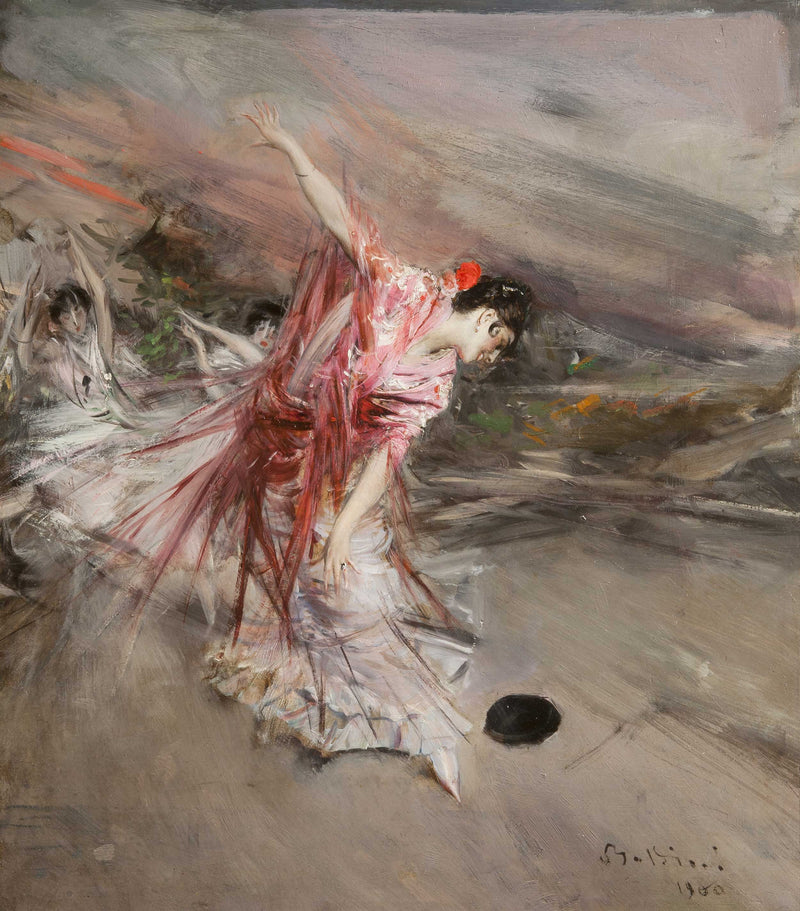 Den spanske danserinde - Giovanni Boldini