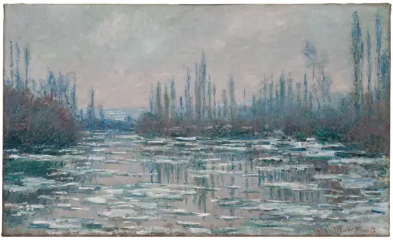 Nedbruddet - Claude Monet