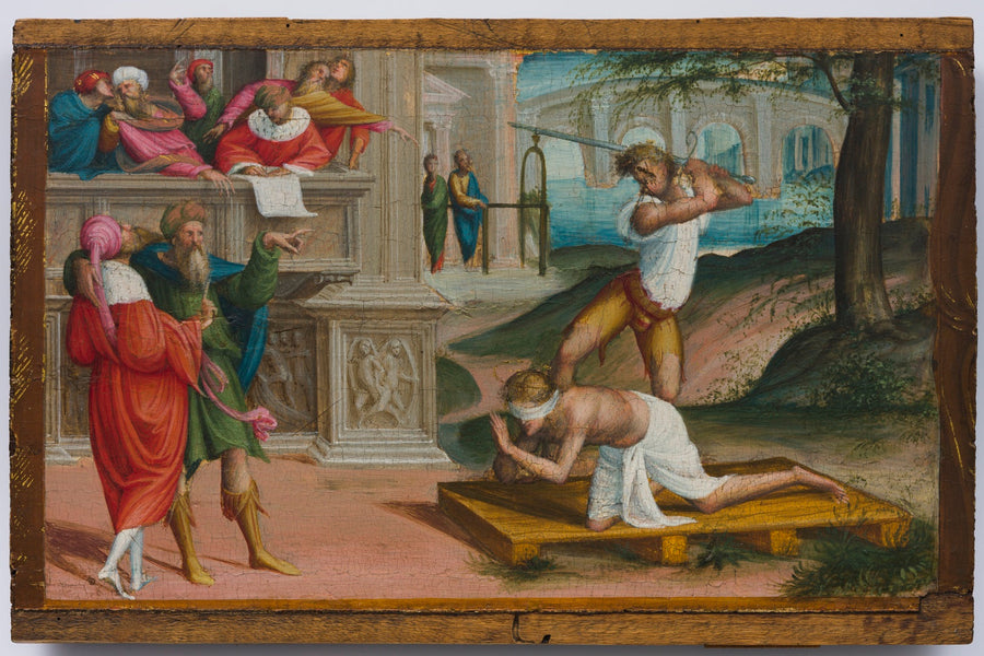 La décapitation d'un saint - Gaudenzio Ferrari image 1 copie de tableau peinte à la main
