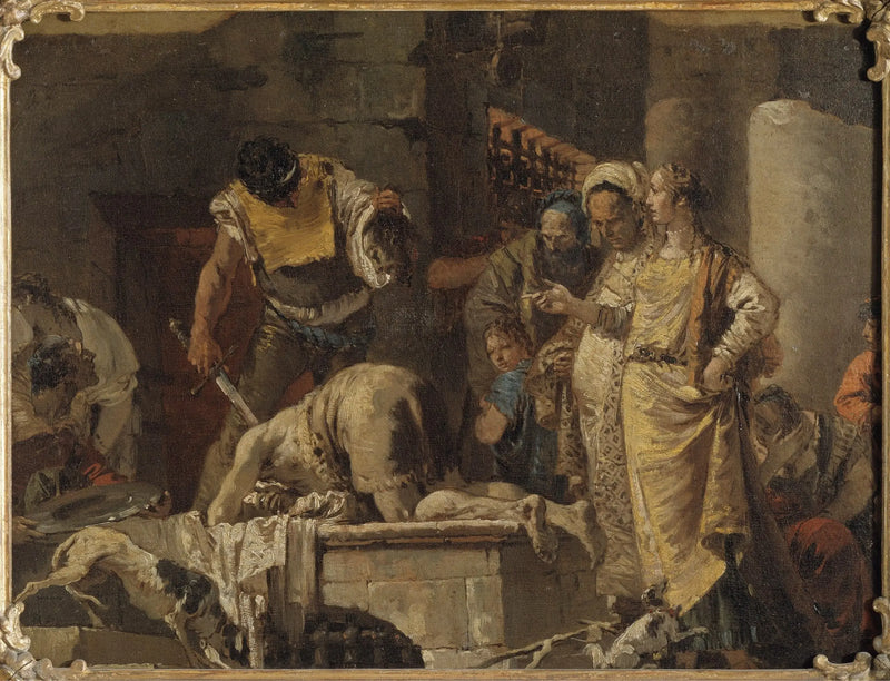 Johannes Døbers Hovedafhuggelse - Giovanni Battista Tiepolo