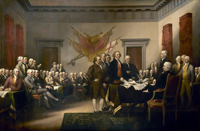 Uafhængighedserklæringen - John Trumbull