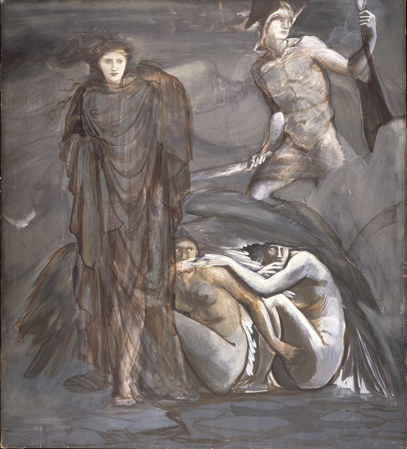 Opdagelsen af Medusa - Edward Burne-Jones