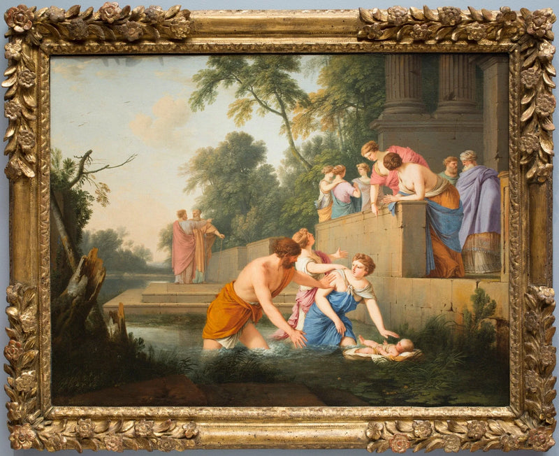 La découverte de Moïse - Laurent de La Hyre