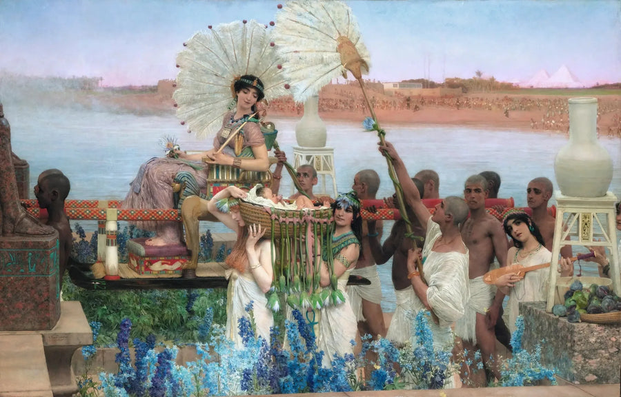 Opdagelsen af Moses - Lawrence Alma-Tadema