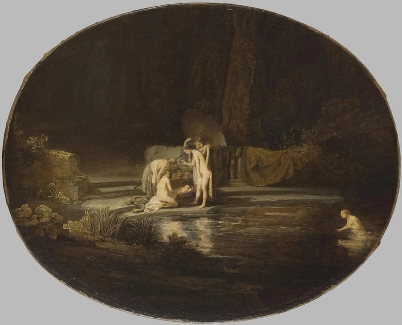 Moses' opdagelse - Rembrandt