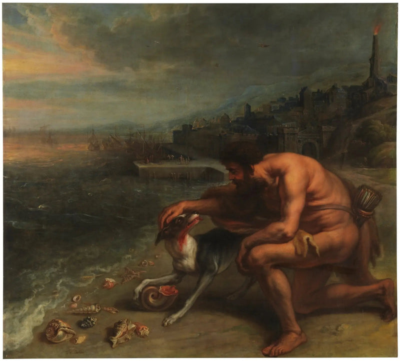 Opdagelsen af lilla - Peter Paul Rubens