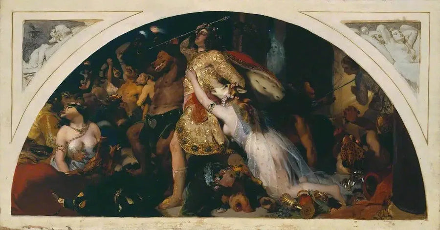 Comus' nederlag - Edwin Henry Landseer