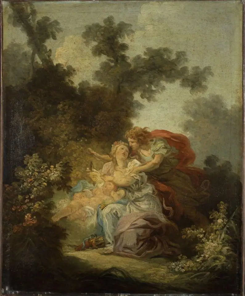 La défense de l'Amour - Jean-Honoré Fragonard