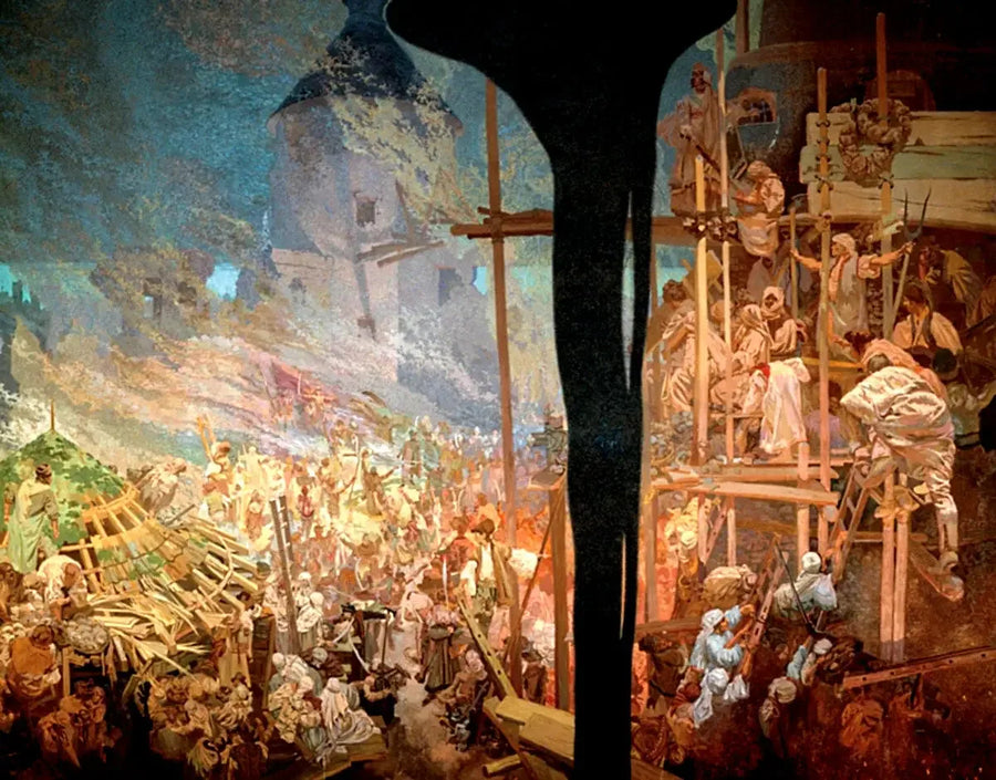 Forsvaret af Szigetvár - Alphonse Mucha