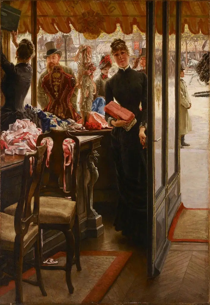 Butiksdamen - James Tissot