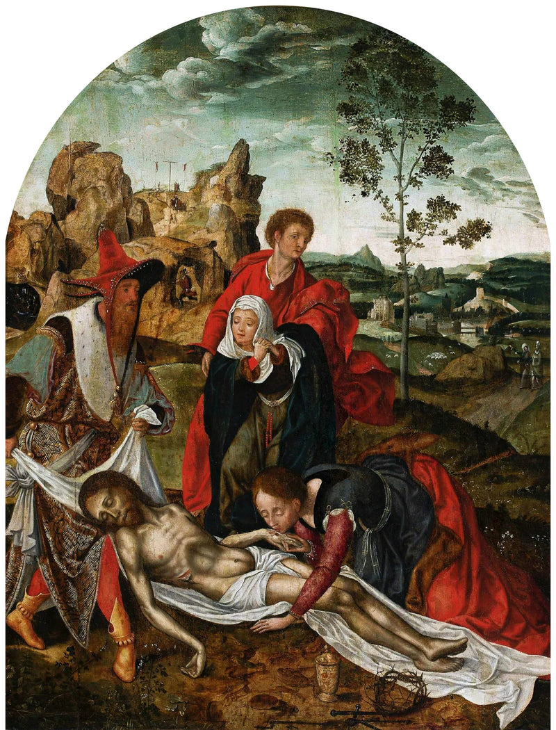 Kristi Klage. - Joos van Cleve