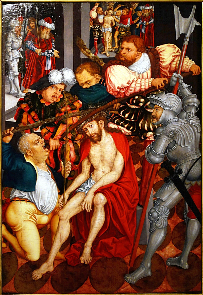 Kristi Fornægtelse - Lucas Cranach den Ældre