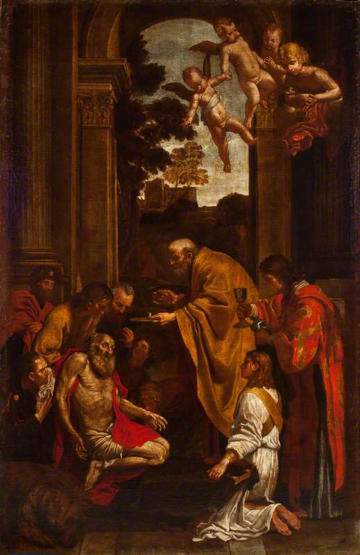 Saint Jérômes sidste nadver - Domenichino