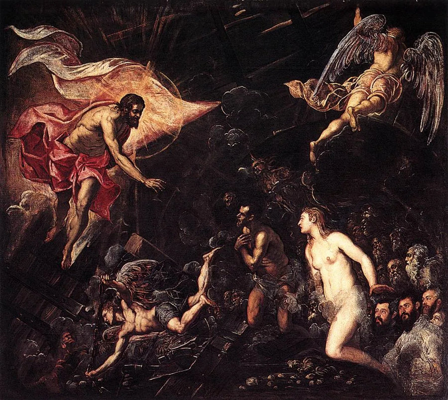 Nedstigningen til helvede - Jacopo Tintoretto