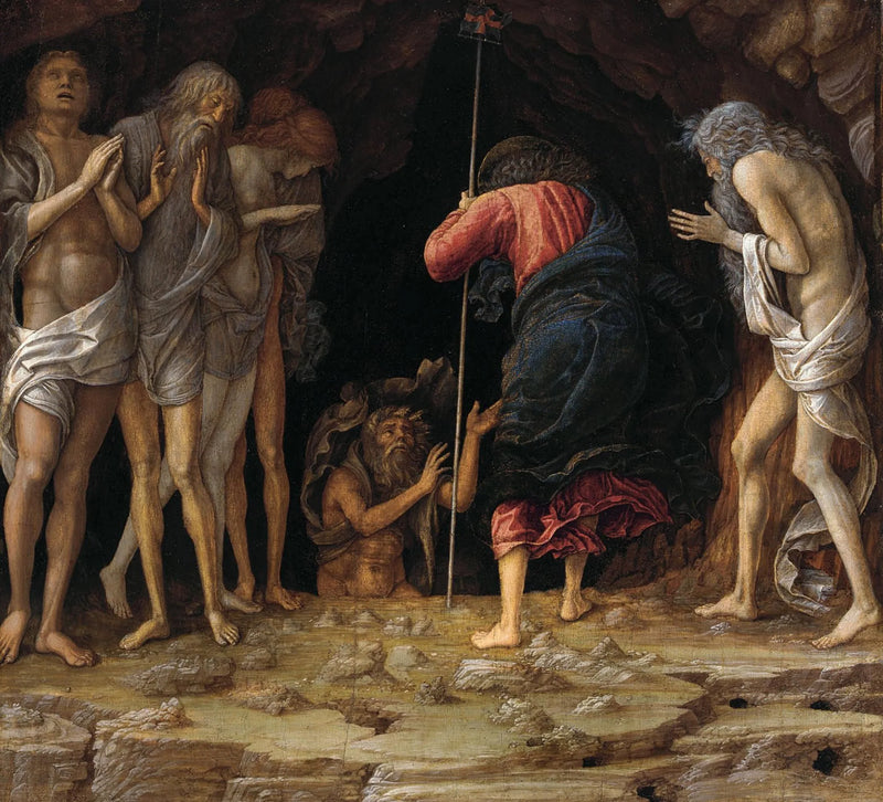 Nedstigningen i underverdenen - Andrea Mantegna