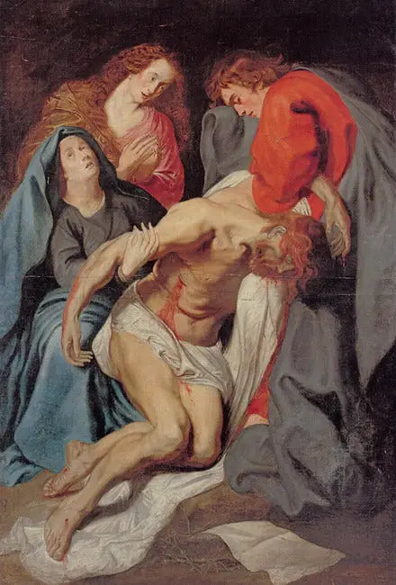 La Descente de Croix og la Lamentation, 1618-1621 - Antoine van Dyck