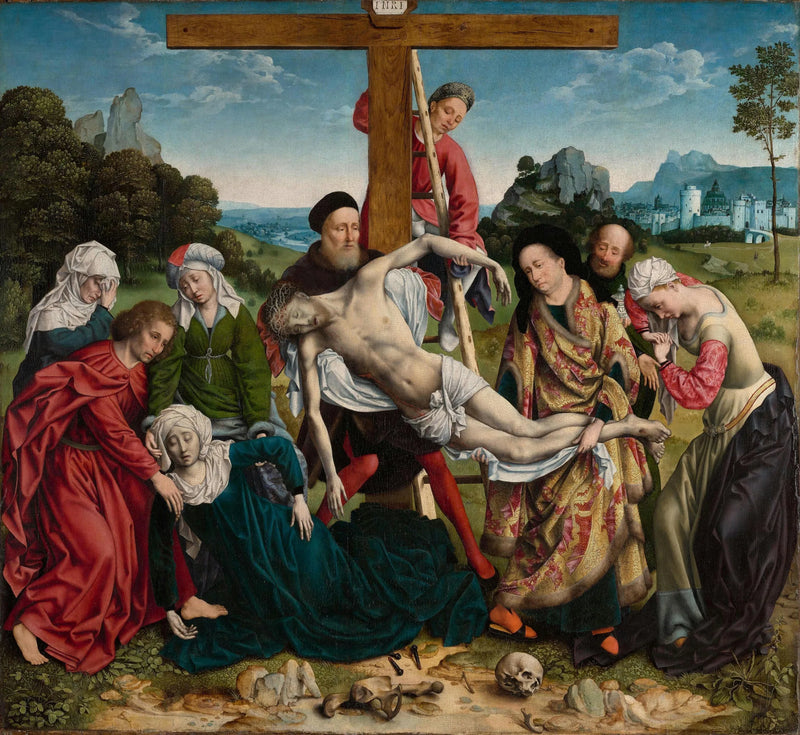 Kristi Nedstigning - Joos van Cleve