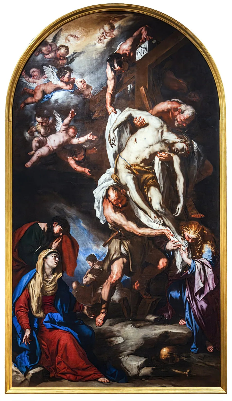 Kristi Nedstigning - Luca Giordano