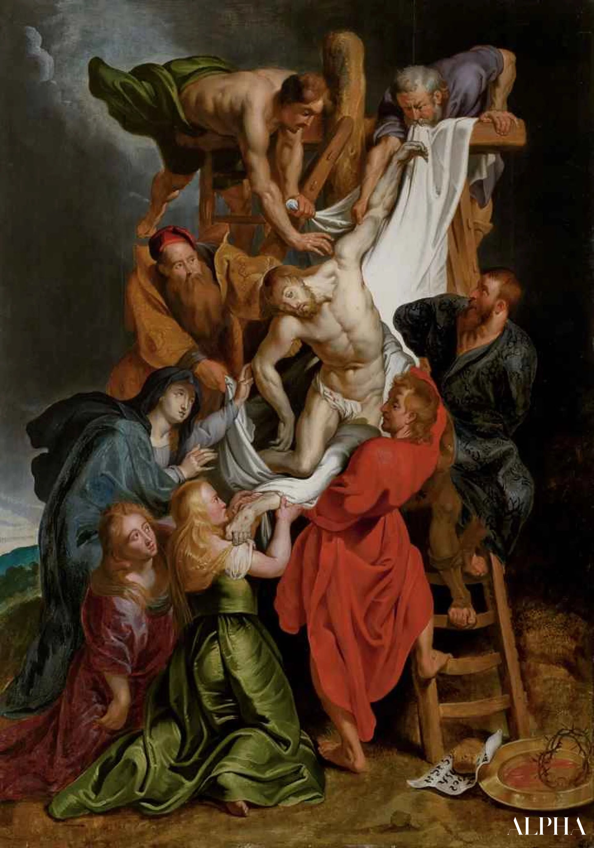 La Descente de croix (Rubens) - Peter Paul Rubens - Reproductions de tableaux et peintures haut de gamme