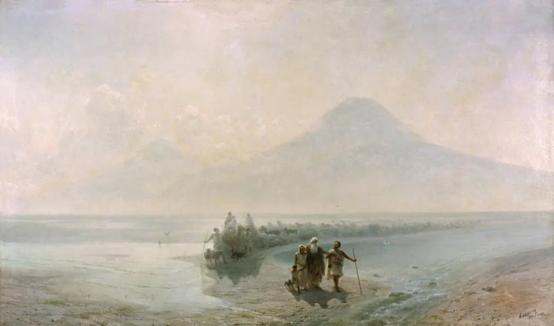 Noas fald fra Mount Ararat - Ivan Aïvazovski