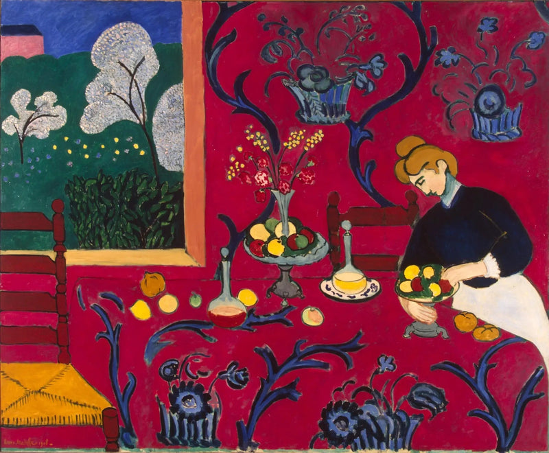Den røde servering - Henri Matisse