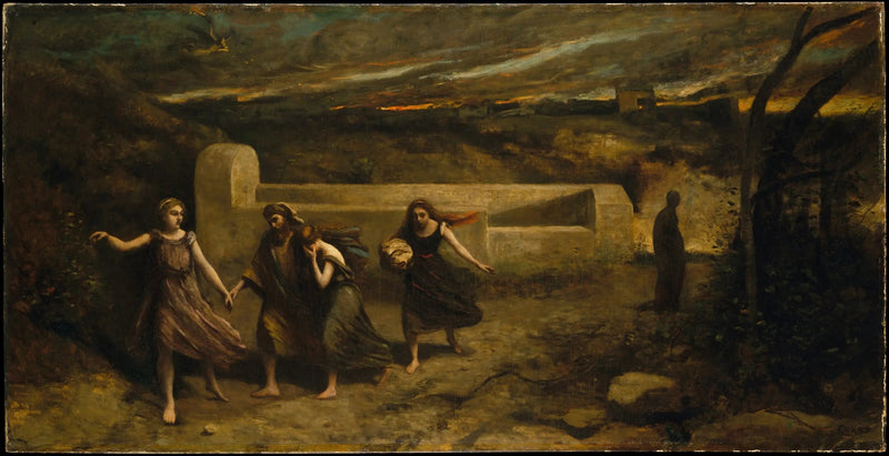 Sodoms ødelæggelse - Jean-Baptiste Camille Corot