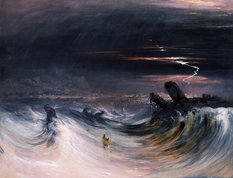 Tyrs ødelæggelse - John Martin