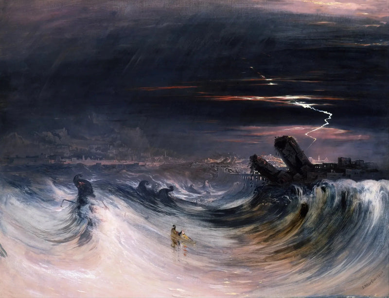 Tyrs ødelæggelse - John Martin
