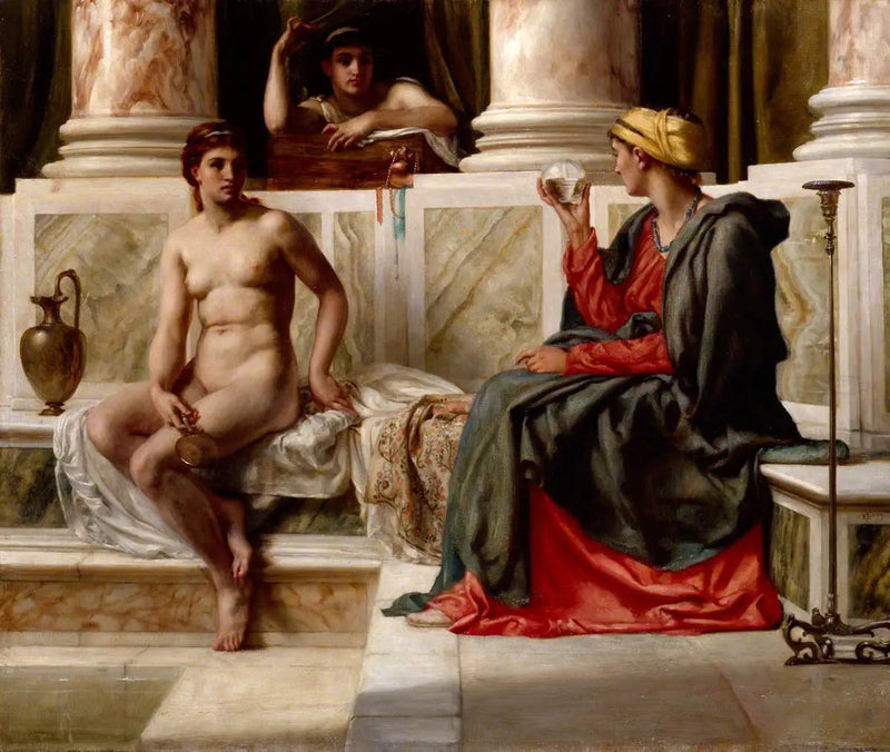 La spåkvinde - Edward Poynter