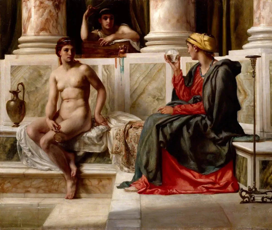 La spåkvinde - Edward Poynter
