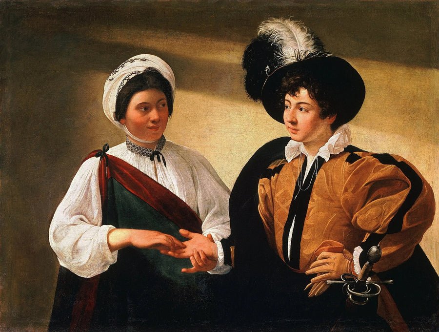 Den gode spåkvinde - Caravaggio