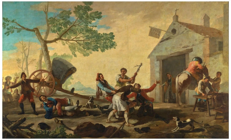 Striden ved den Nye Salg - Francisco de Goya