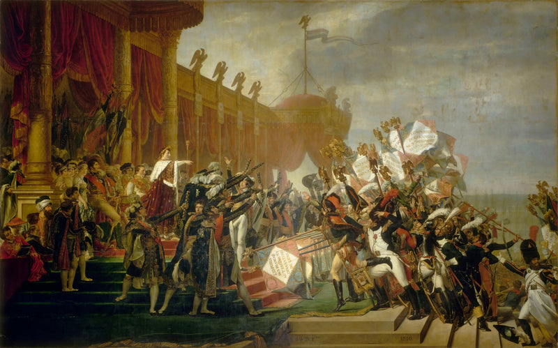 Ørnenes Distribution - Jacques-Louis David