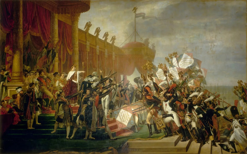 Ørnenes Distribution - Jacques-Louis David
