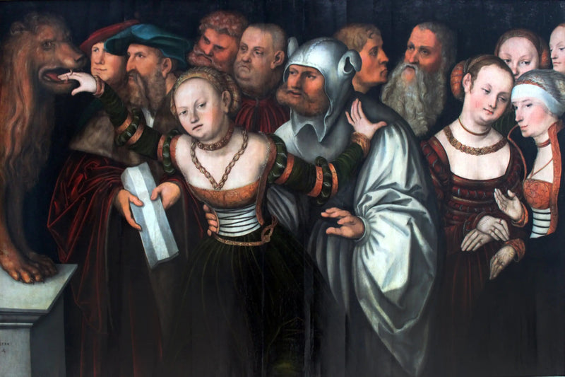 Fabelen om Sandhedens Mund - Lucas Cranach den Ældre