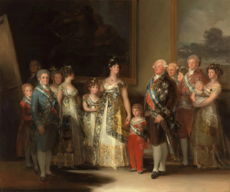 Charles IV's Familie - Francisco de Goya