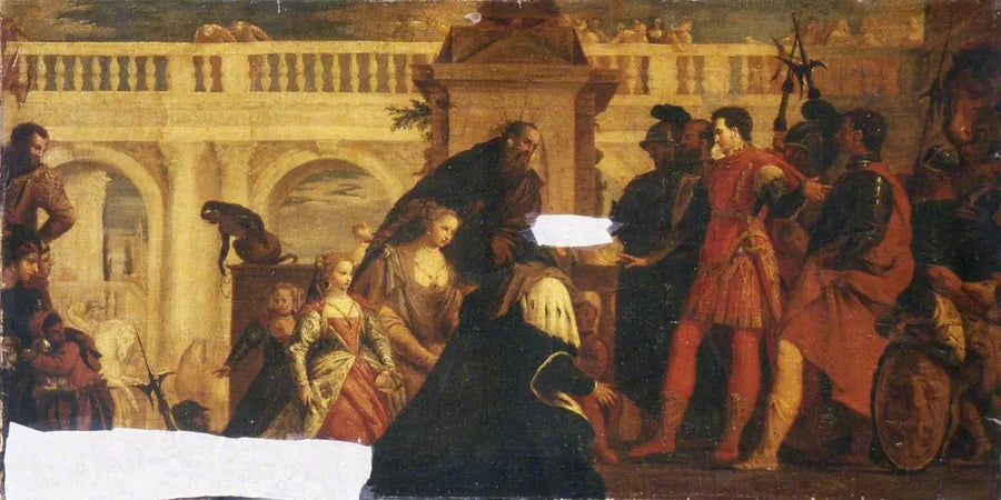 Darius' familie før Alexander - Paul Véronèse