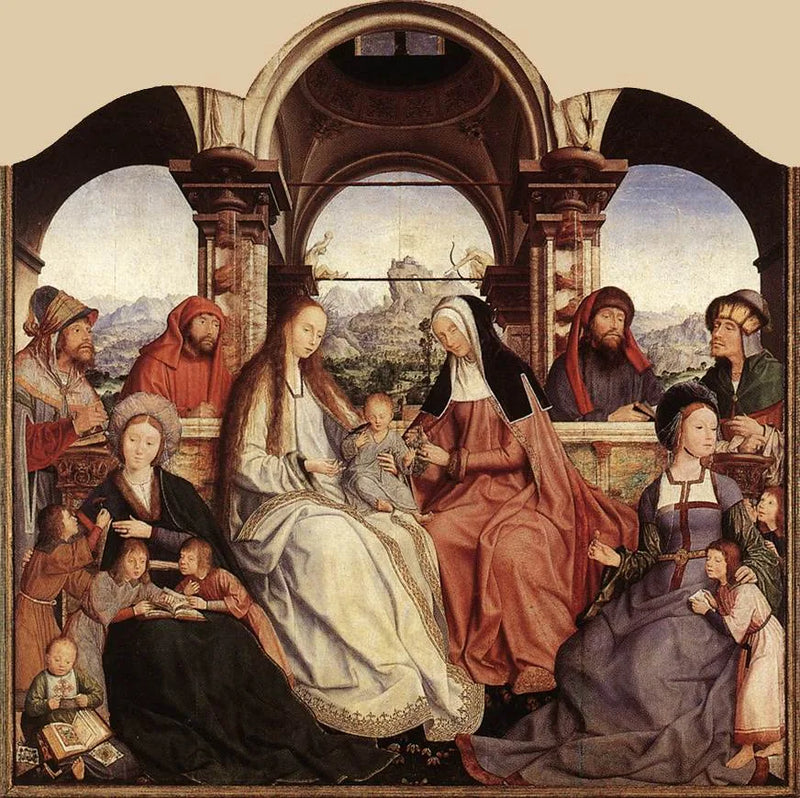 Familien Sainte Anne - Quentin Metsys