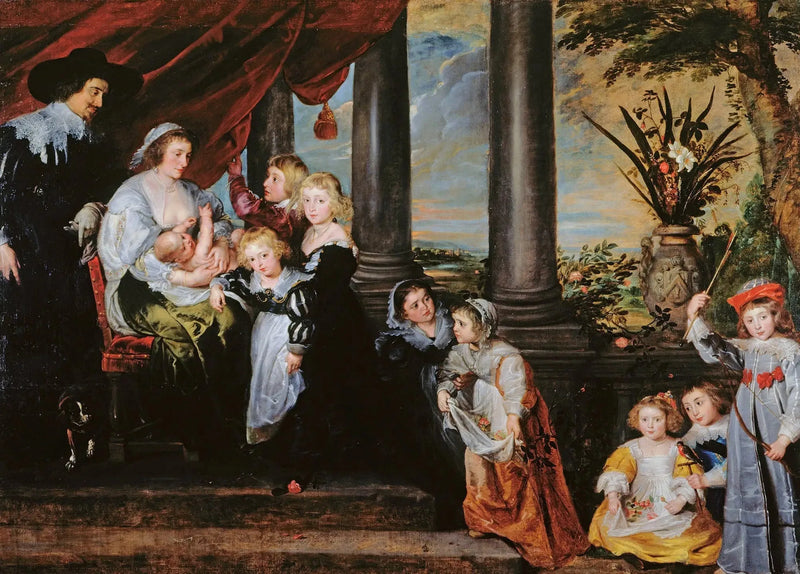 Familien af Sir Balthasar Gerbier - Peter Paul Rubens