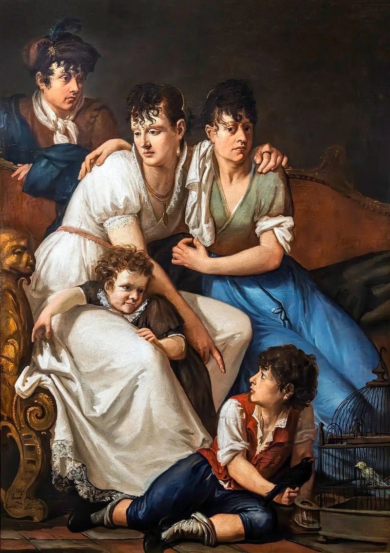 malerens familie - Francesco Hayez