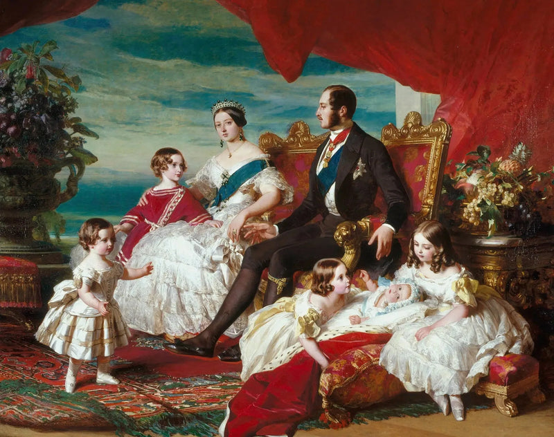 Den kongelige familie i 1846 - Franz Xaver Winterhalter