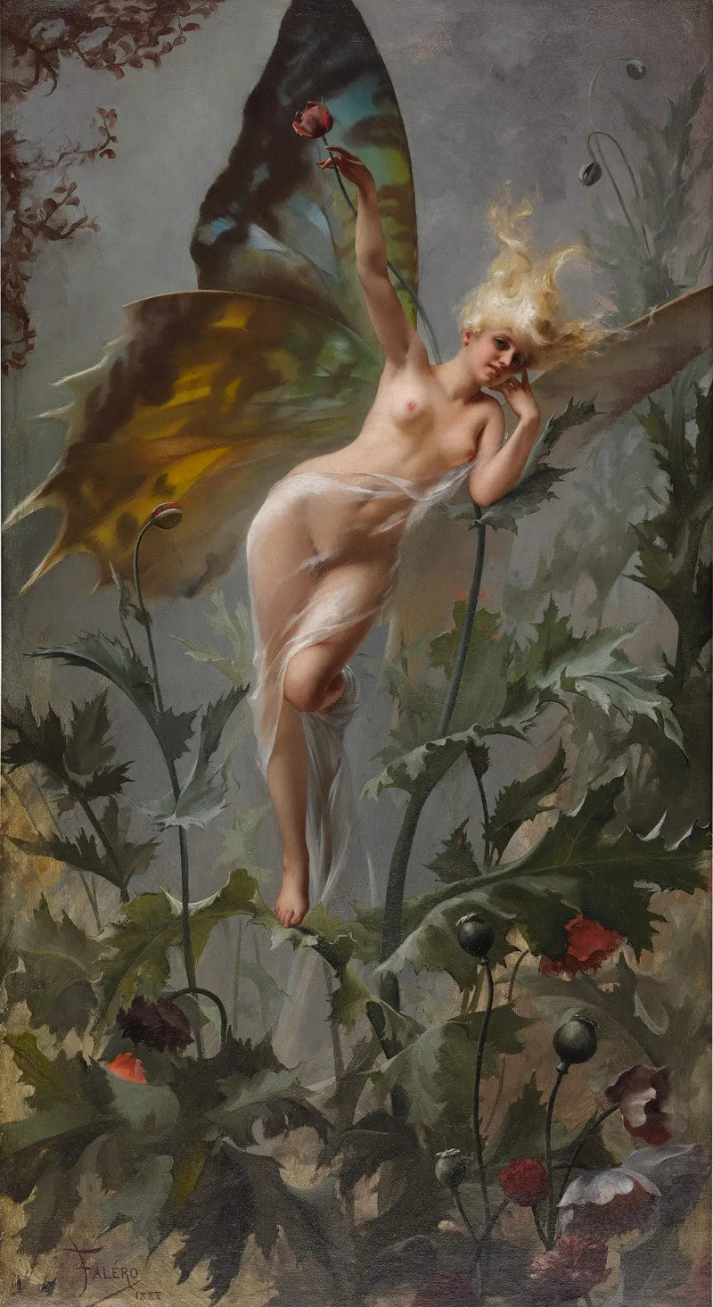Poppy Fairy - Luis Ricardo Falero