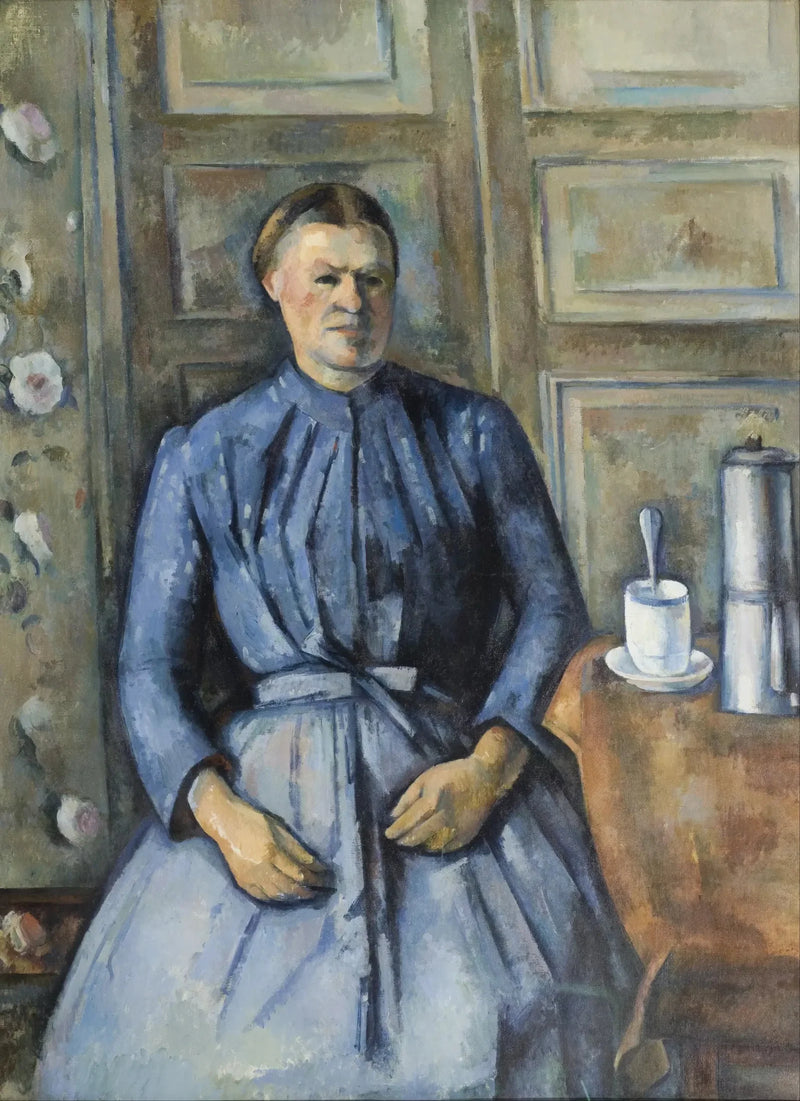 Kvinden med kaffekanden - Paul Cézanne