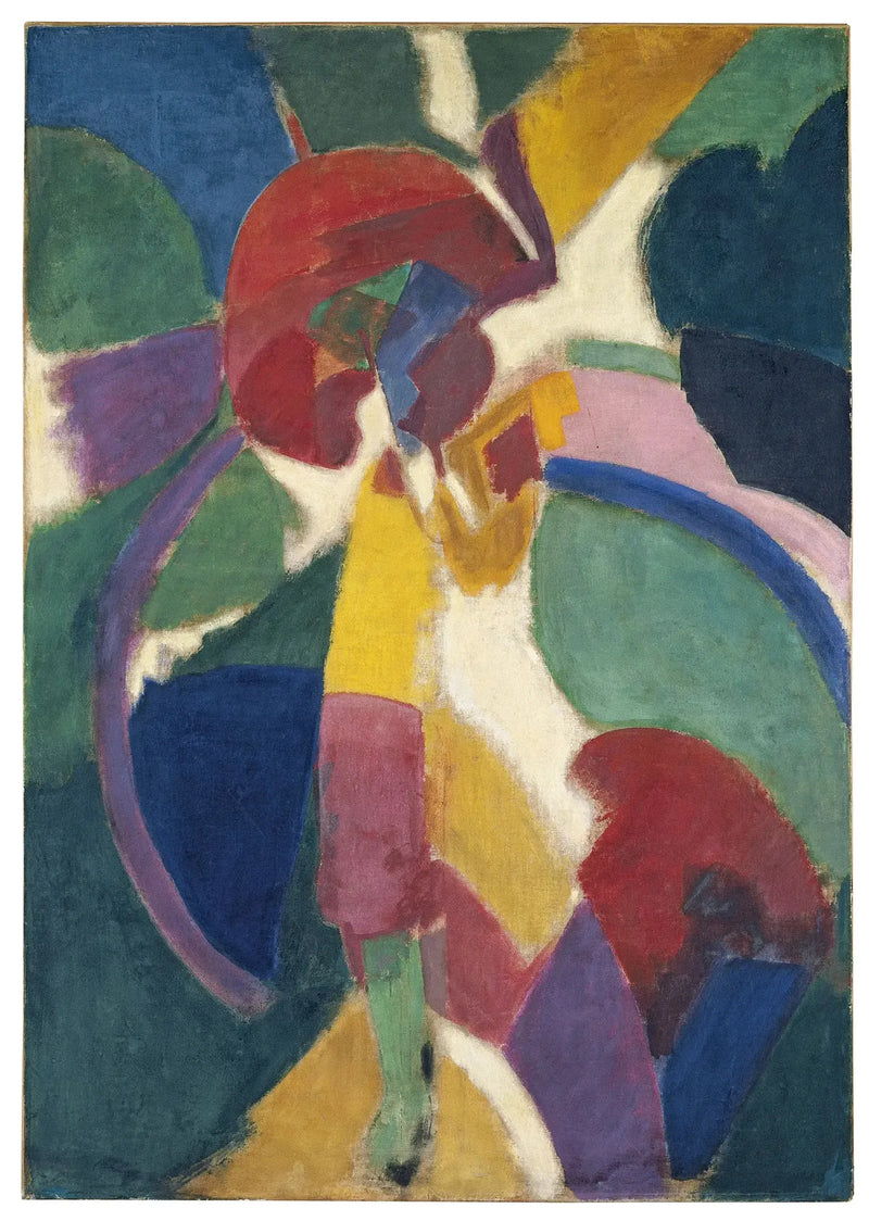 Kvinden med parasol - Robert Delaunay