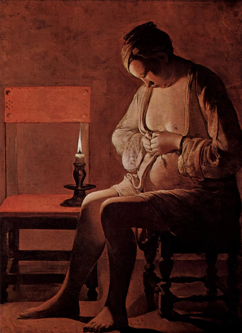 Kvinden med pletterne - Georges de La Tour