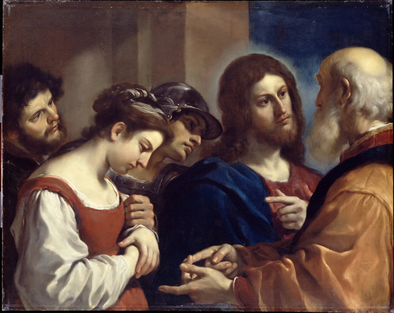 Den utro kvinde - Guercino