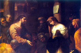 Den utro kvinde - Luca Giordano