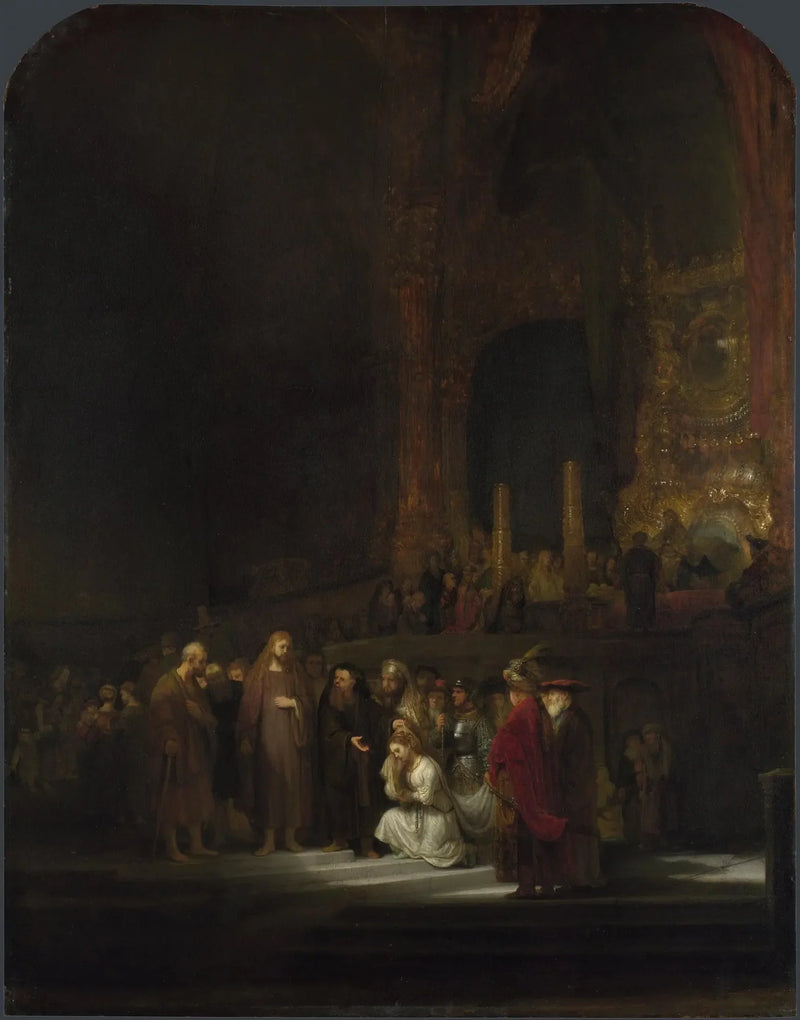 Den utro kvinde - Rembrandt