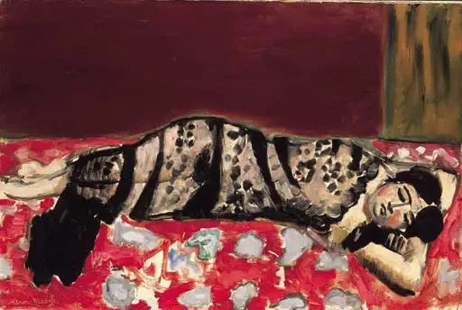 Kvinden på sofaen - Henri Matisse