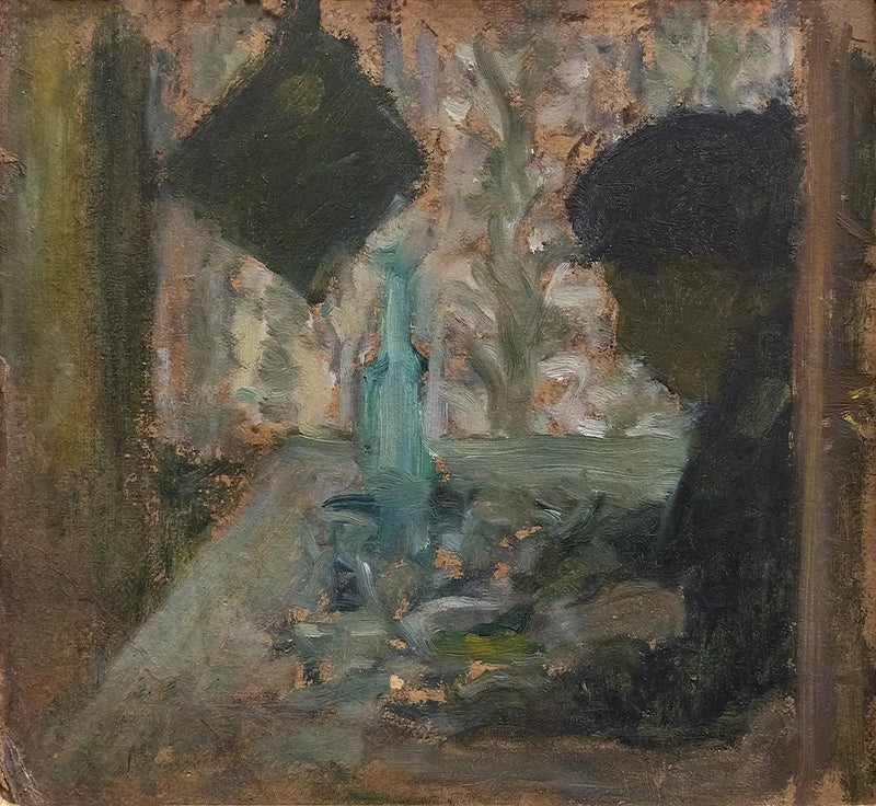 Kvinden på restauranten - Pierre Bonnard